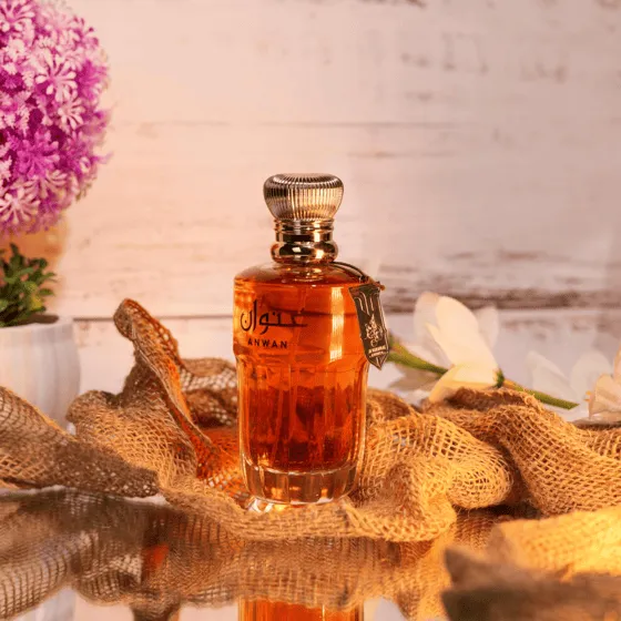 Orange Perfume Bottle